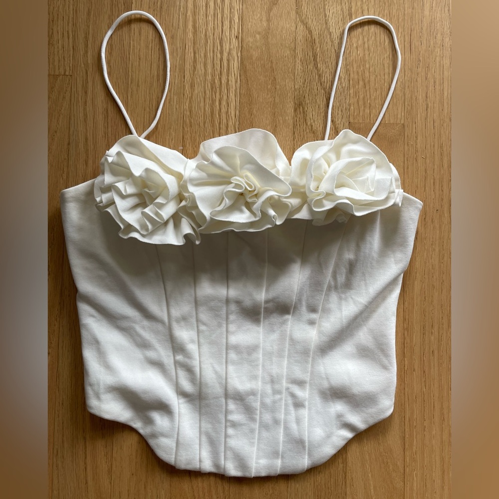 Floral Corset Top